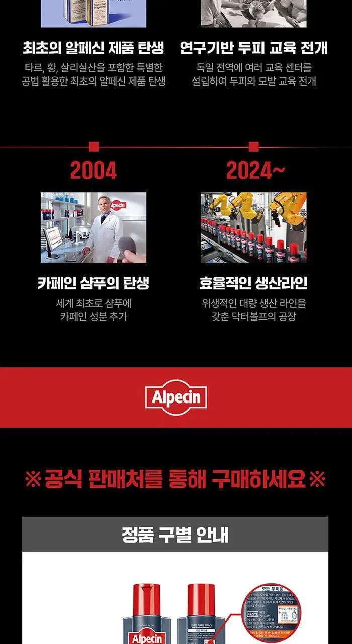 알페신 스포츠 카페인샴푸 씨티엑스 250ml 상세페이지 17