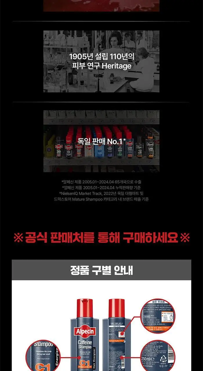 알페신 카페인샴푸 C1 375ml 기획 세트(+리퀴드 75ml+펌프) 상세페이지 10