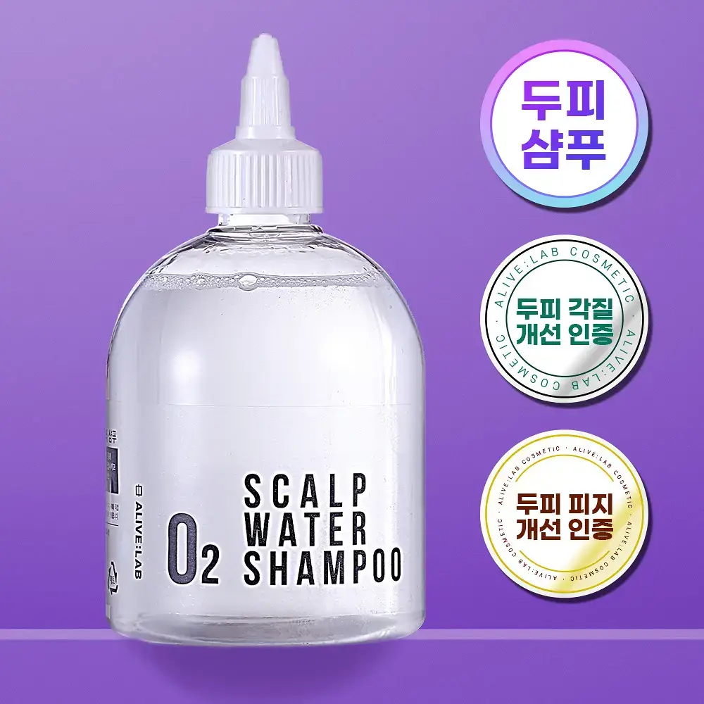 얼라이브랩 오투 스칼프 워터 샴푸 350ml