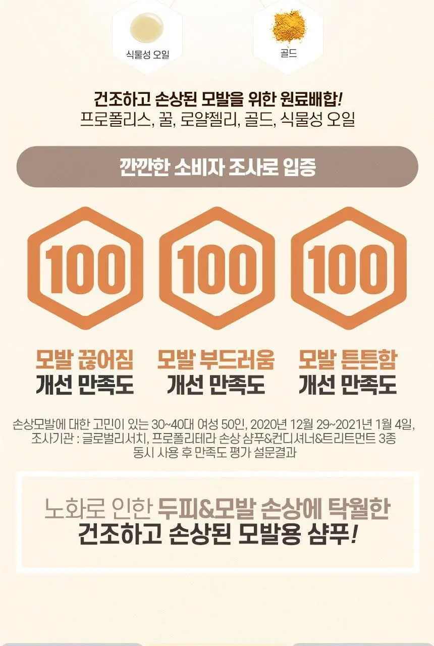 엘라스틴 프로폴리테라 손상된모발용 샴푸500ml 상세페이지 16