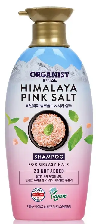 오가니스트 히말라야핑크솔트 스케일링 샴푸 500ml