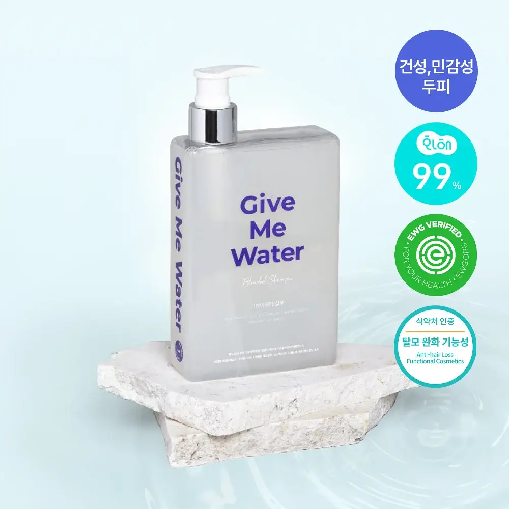 위드비컨 탈모증상완화 기브미워터 샴푸 360ml(건성/민감성 두피)
