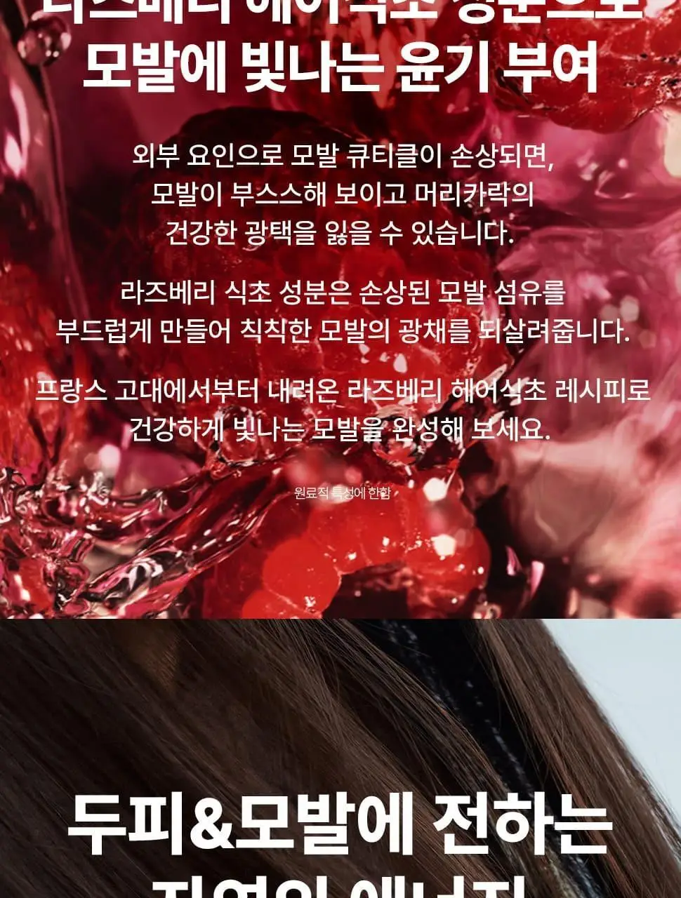이브로쉐 라즈베리 샤인 샴푸 300ml (푸석한 모발용) 상세페이지 10