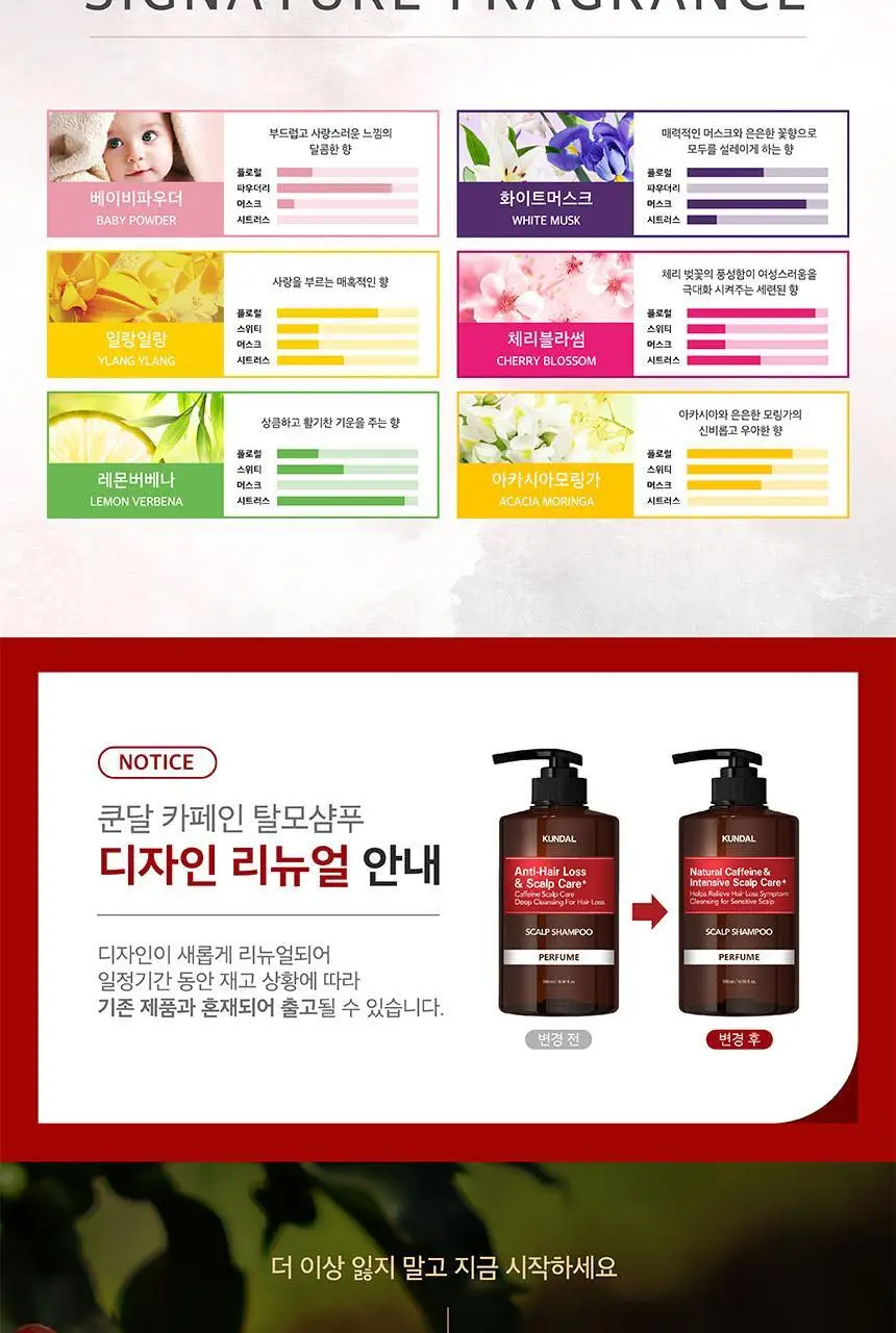 쿤달 카페인 탈모샴푸 베이비파우더 500ml 상세페이지 27