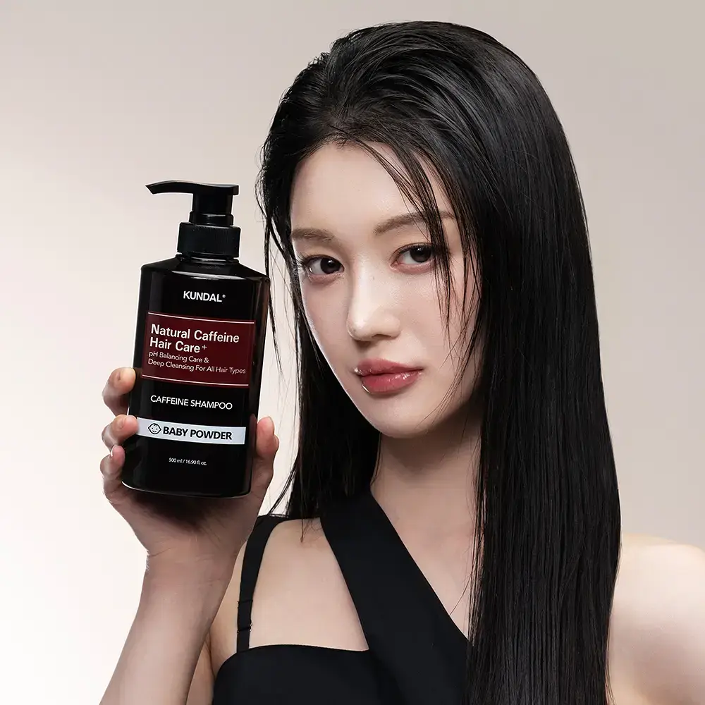 쿤달 카페인 탈모샴푸 베이비파우더 500ml