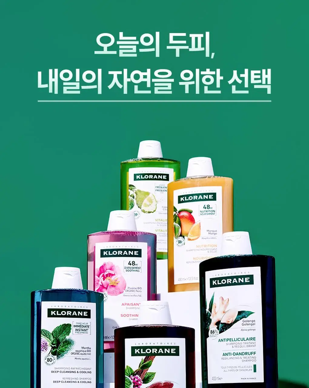 클로란 석류 컬러 프로텍션 샴푸 400ml (염색유지&손상모발) 상세페이지 15