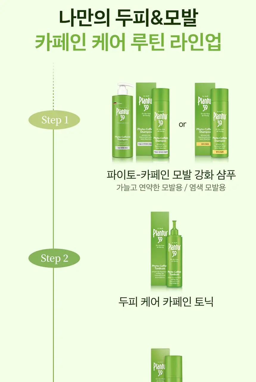 플란투어39 파이토-카페인 샴푸 250ml (연약한 모발용) 상세페이지 20