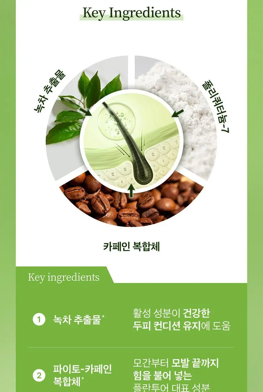 플란투어39 파이토-카페인 샴푸 500ml (연약한 모발용) 상세페이지 5