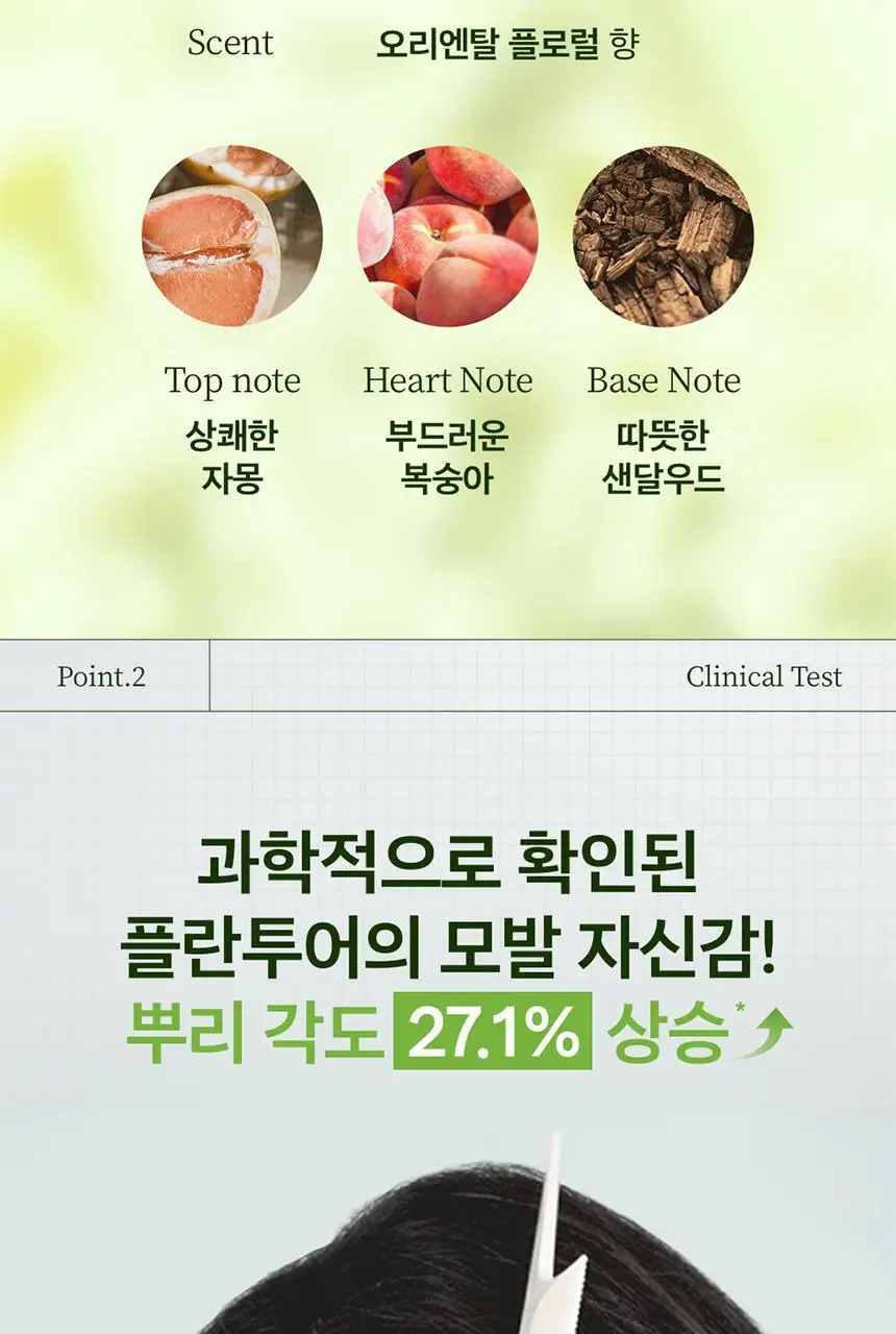 플란투어39 파이토-카페인 샴푸 500ml (연약한 모발용) 상세페이지 8