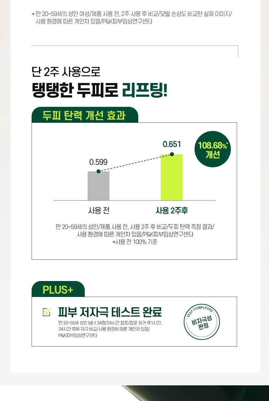 TS 어성초 카밍 샴푸 500g (+6g*3ea) 상세페이지 19
