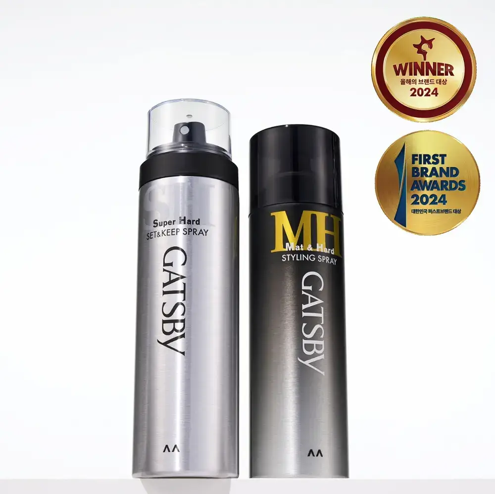 갸스비 베스트 스프레이 2종 택1(셋&킵 스프레이 263ml / 매트&하드 스프레이 200ml)