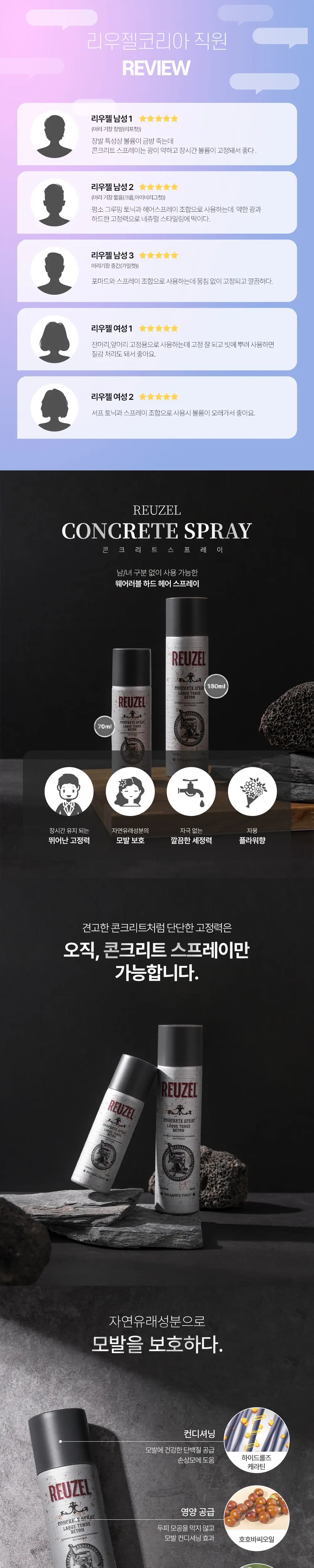 리우젤 콘크리트 스프레이 70ml 상세페이지 2