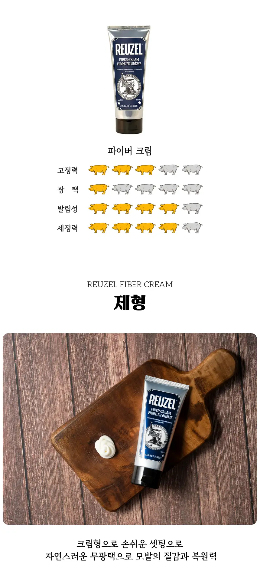 리우젤 파이버 크림 100ml 상세페이지 4