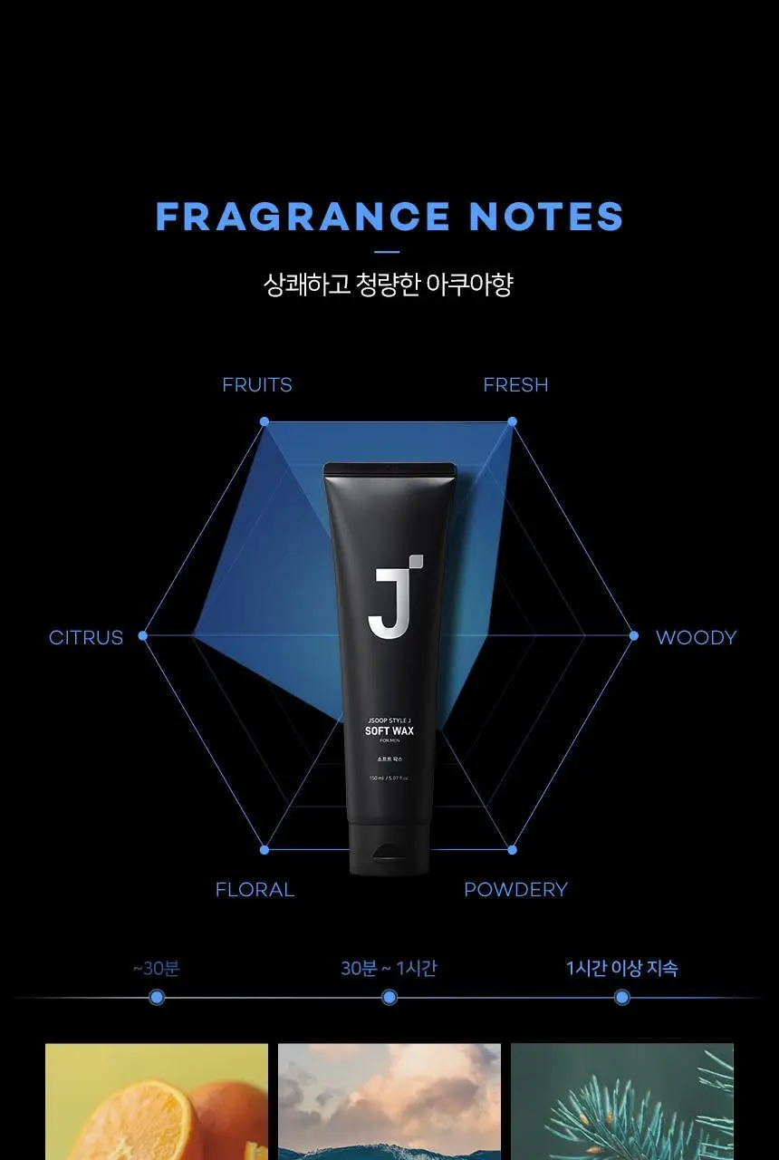 제이숲 스타일제이 포맨 소프트 왁스 150ml 상세페이지 19