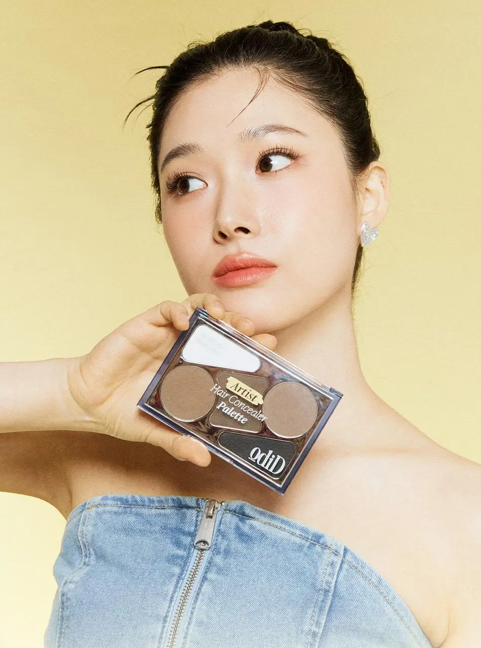 오디드 아티스트 헤어 컨실러 팔레트 12.9g 기획세트 (+브러쉬, 헤어핀 추가구성) 상세페이지 9