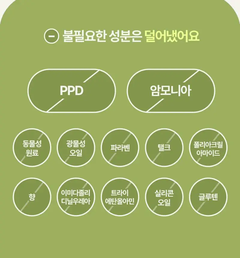 려 두피편한 검은콩 염색 120G 4종 상세페이지 10