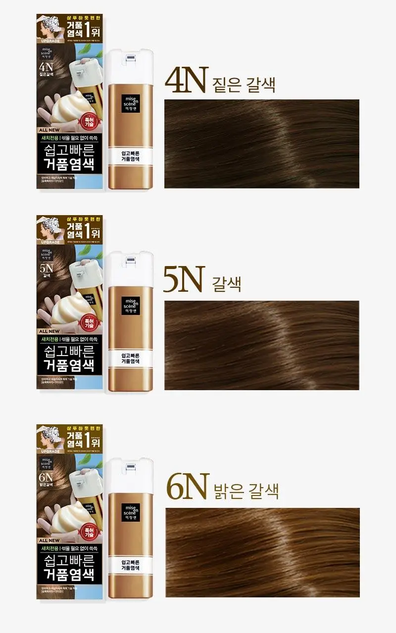미쟝센 올뉴 쉽고빠른 거품염색(새치염색) 상세페이지 22