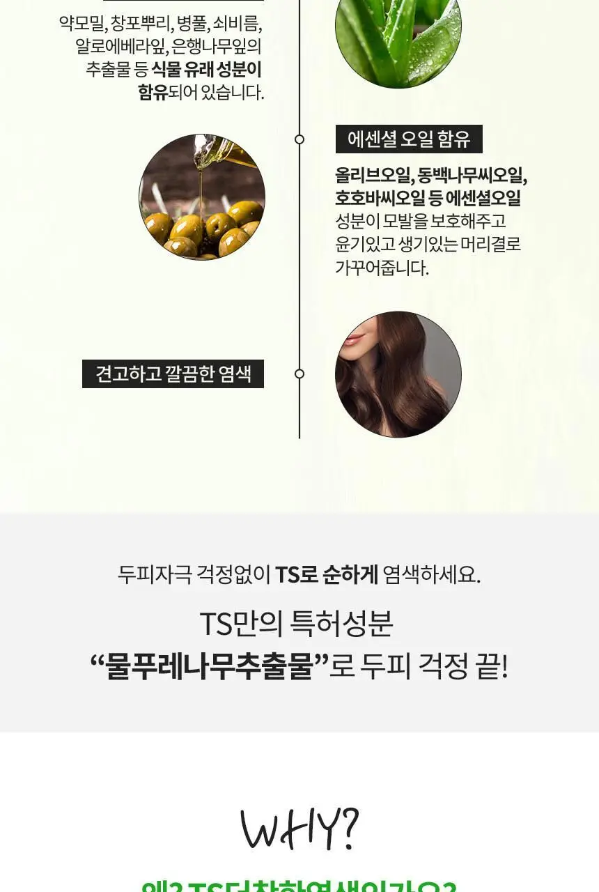 TS 착한 염색 7호 120G (연한갈색) NEW 상세페이지 3