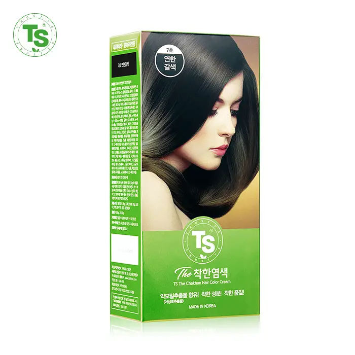 TS 착한 염색 7호 120G (연한갈색) NEW