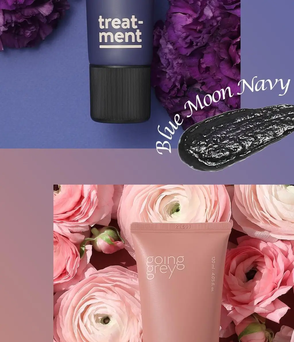 고잉그레이 컬러 트리트먼트 120ml 2종 (블루문네이비, 애쉬로제) 상세페이지 11