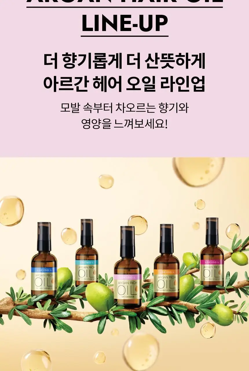 루시도엘 아르간 헤어 트리트먼트 크림 150g (노워시 트리트먼트) 상세페이지 7