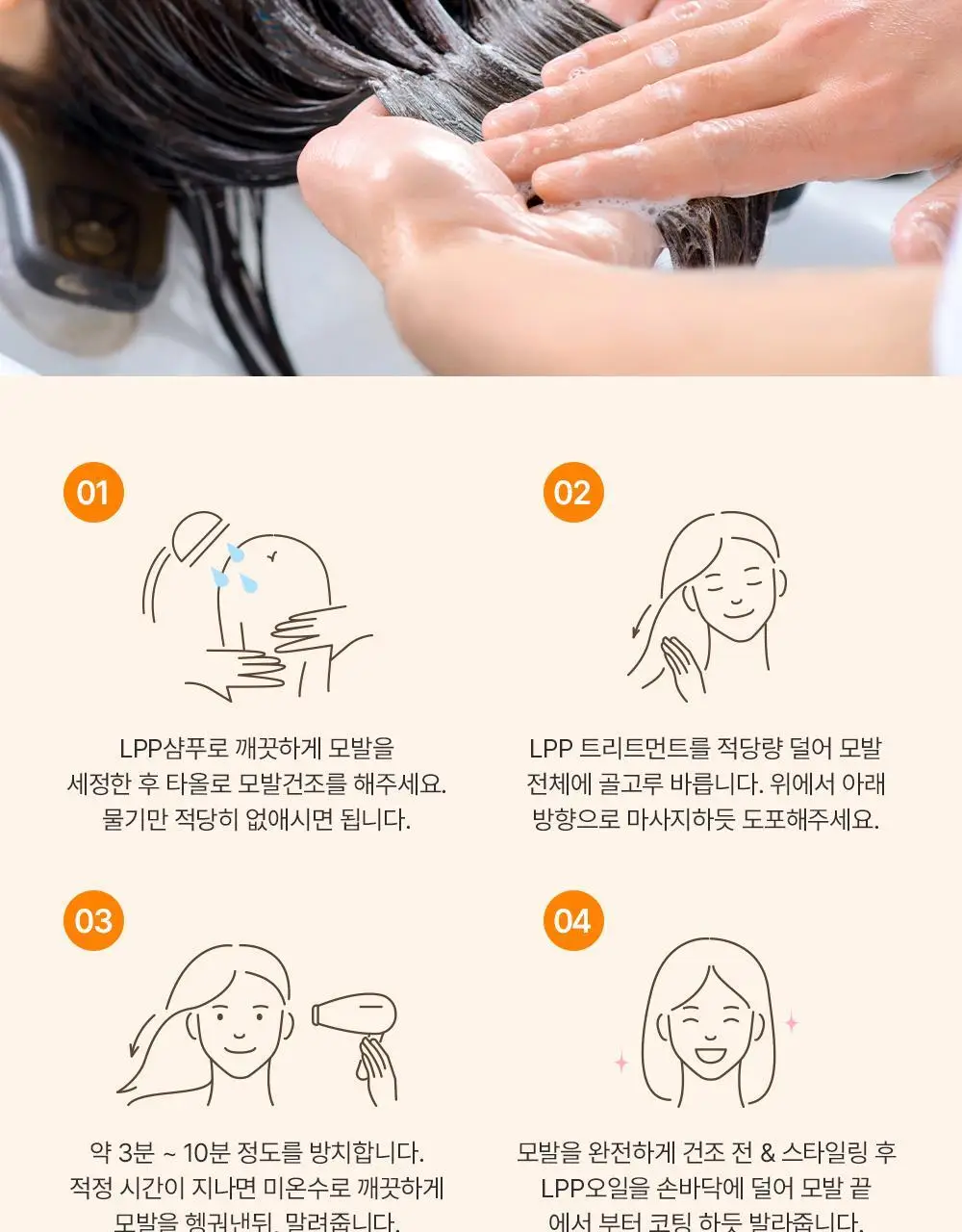 박준뷰티랩 LPP 트리트먼트 플러스 1000ml+ 리브인 노워시 트리트먼트 200ml 상세페이지 24