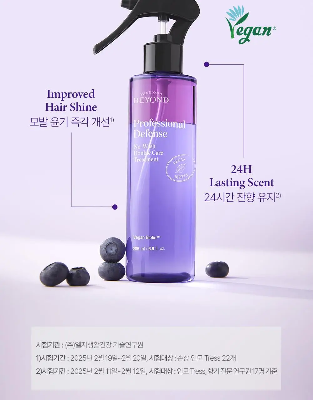 비욘드 프로페셔널 디펜스 노워시 더블 케어 트리트먼트 205ml 상세페이지 3