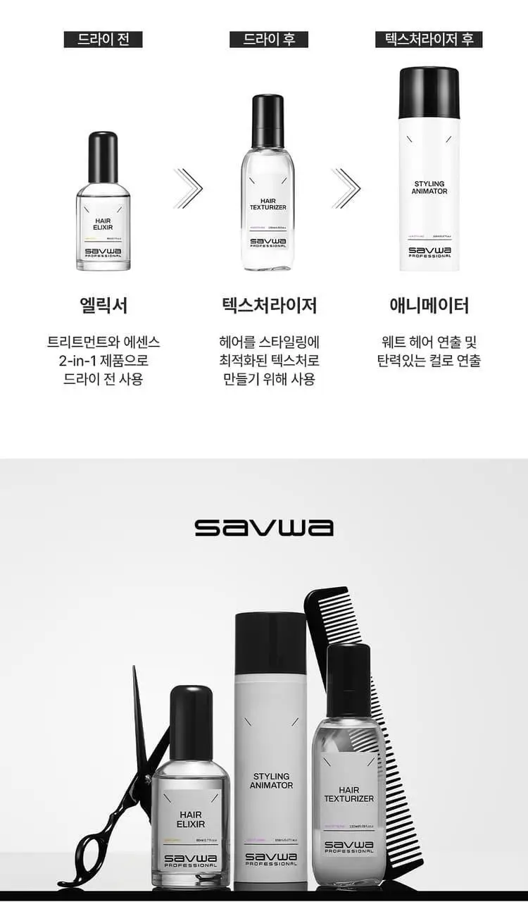 사브와 프로페셔널 헤어 엘릭서 80ml 상세페이지 14