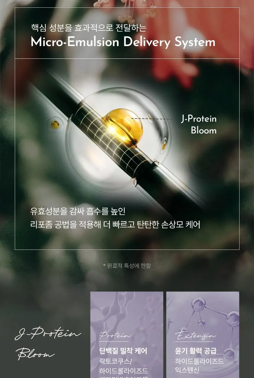 제이숲 실크 케라틴 노워시 앰플 트리트먼트 2X 200ml 상세페이지 16