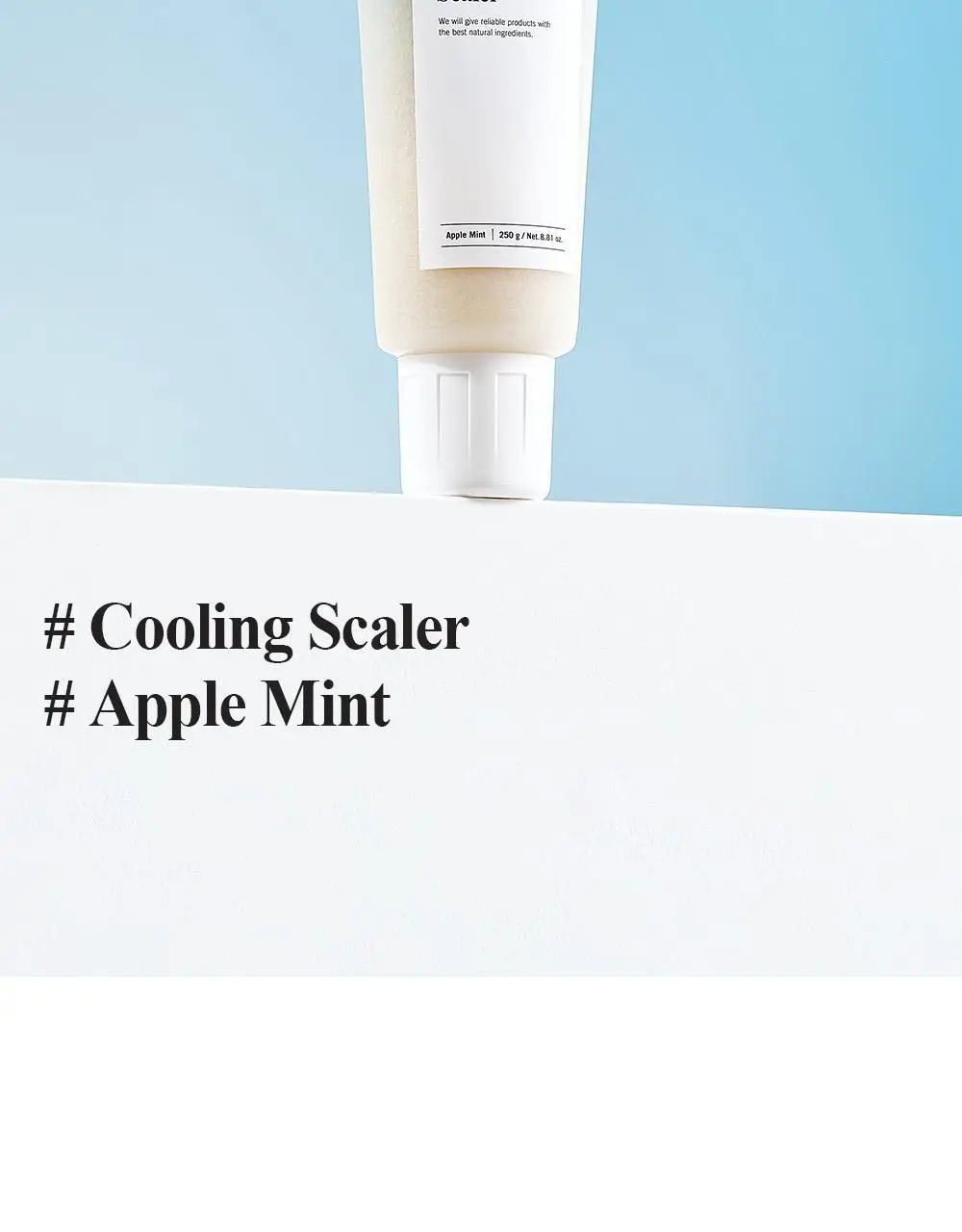 달리프 애플민트 쿨링 스케일러 250g (탈모증상완화/두피노폐물흡착) 상세페이지 24