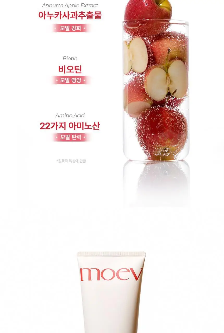 모에브 아누카틴 무실리콘 탈모 증상 완화 트리트먼트 200g 상세페이지 3