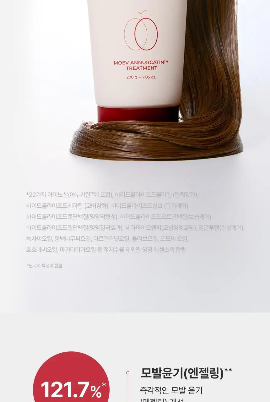 모에브 아누카틴 무실리콘 탈모 증상 완화 트리트먼트 200g 상세페이지 7