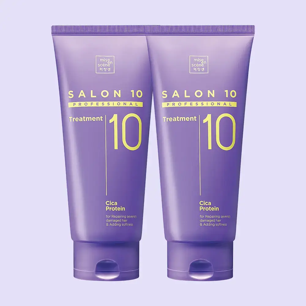 미쟝센 살롱10 프로페셔널 시카 프로틴 트리트먼트 300ML*2입