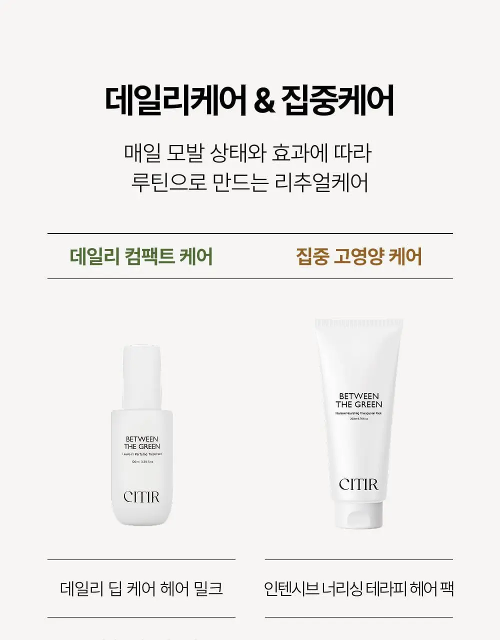 시티르 인텐시브 너리싱 테라피 헤어팩 200ml 상세페이지 27