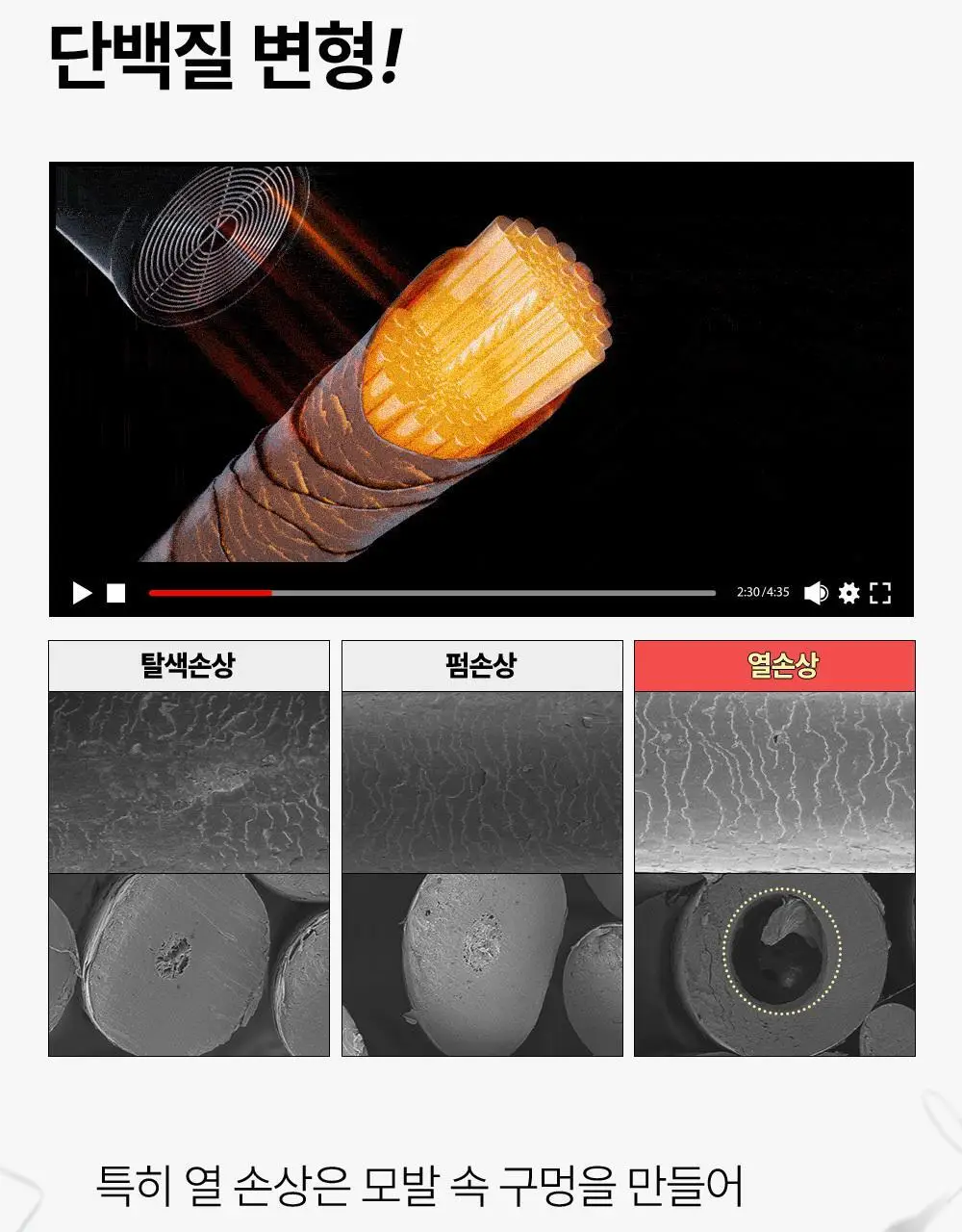 실크테라피 히트인핸서 트리트먼트 300ml 기획(+100ml) 상세페이지 3
