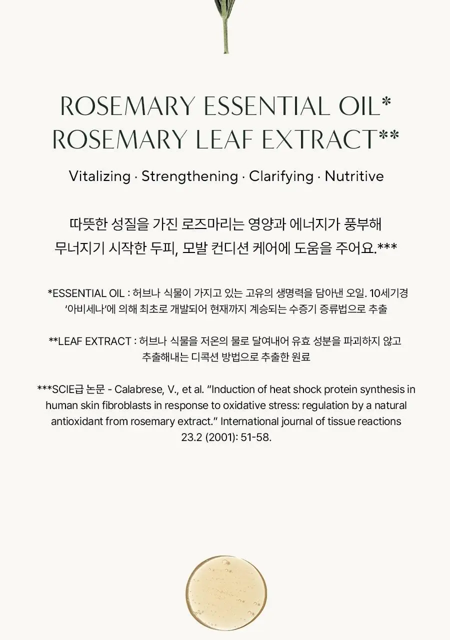 아로마티카 로즈마리 3-in-1 트리트먼트 160ml 상세페이지 4
