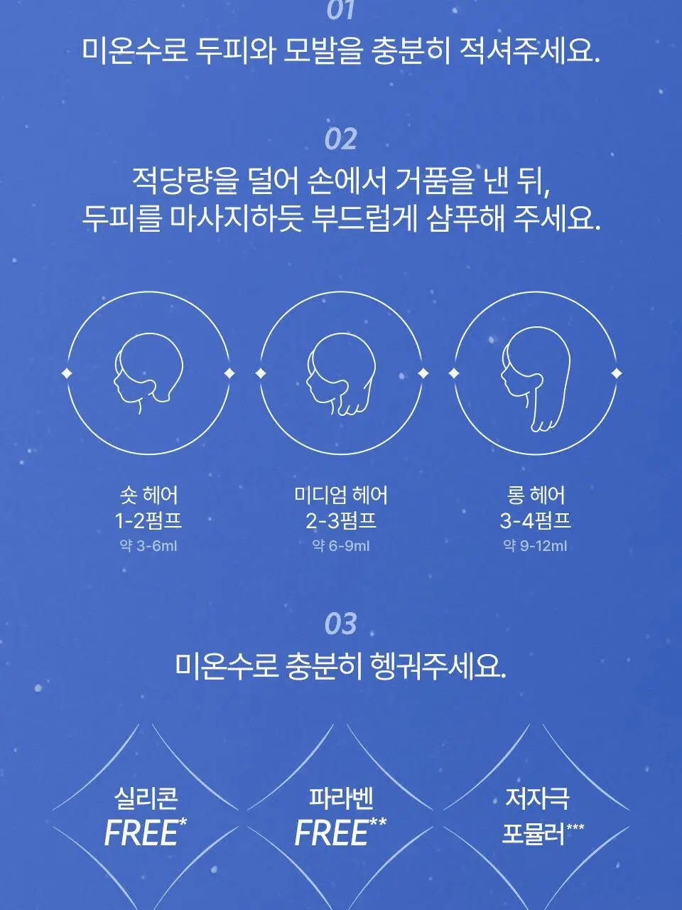 요루 캄 나이트 리페어 샴푸/트리트먼트 440ml (수분 케어) 상세페이지 23