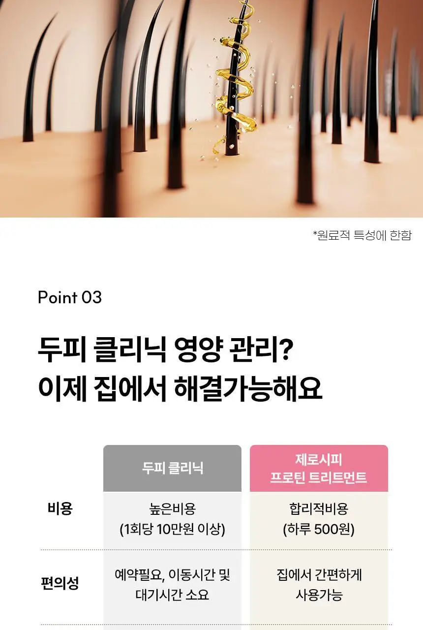 제로시피 나노그래핀 프로틴 트리트먼트 200ml 상세페이지 17