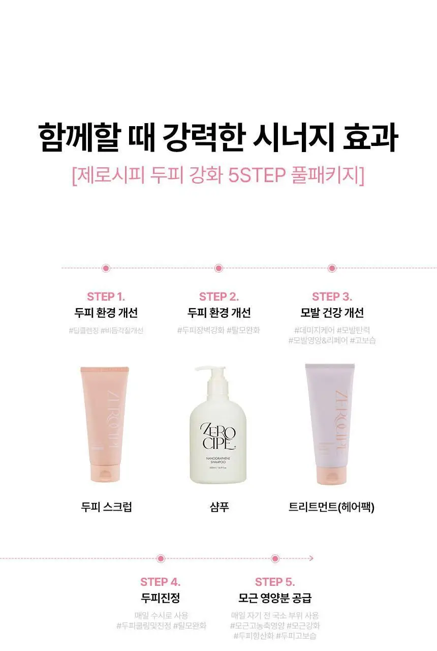 제로시피 나노그래핀 프로틴 트리트먼트 200ml 상세페이지 23
