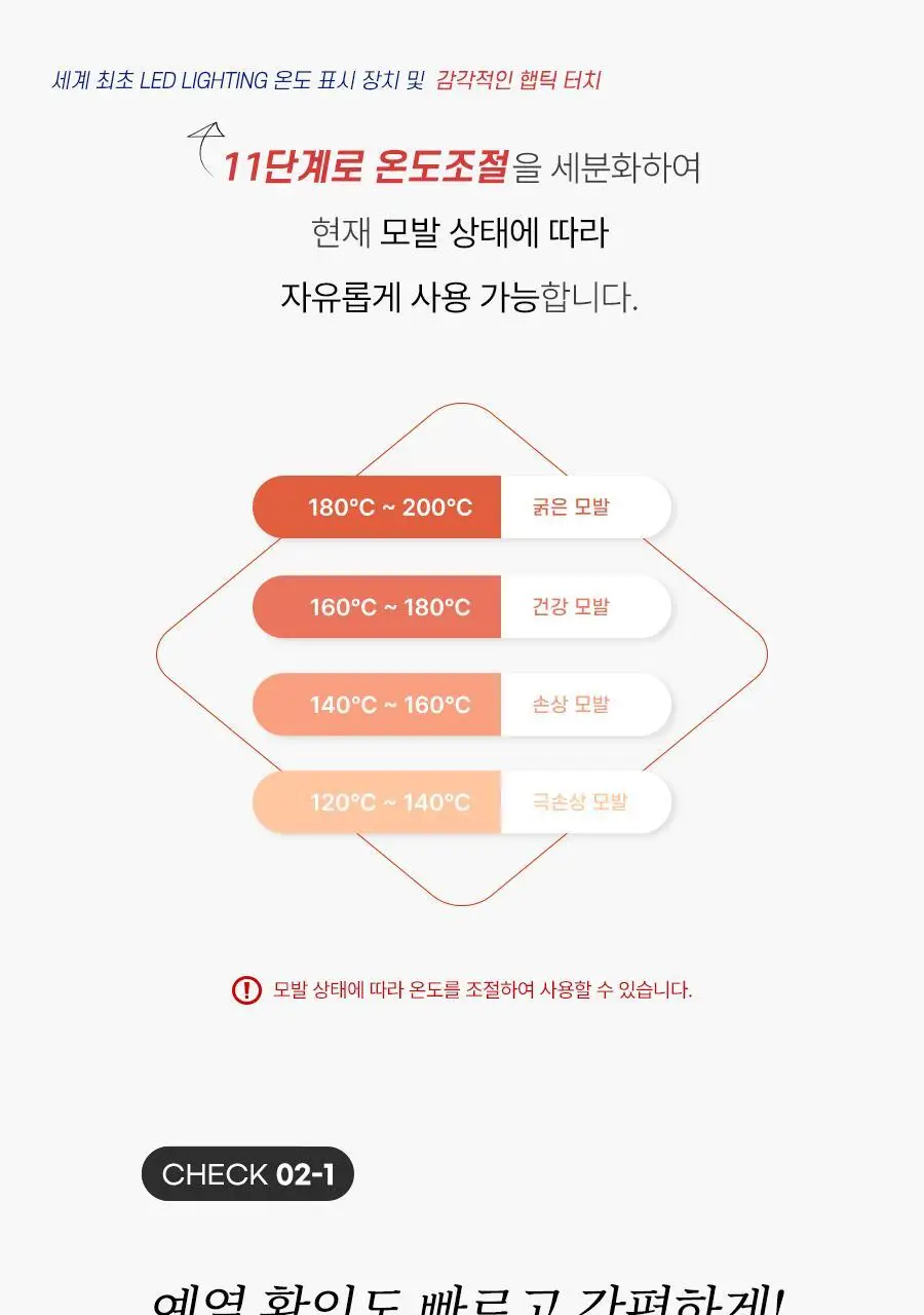글램팜 오리지널 플랫 만능 고데기(특대) GP501T 상세페이지 21