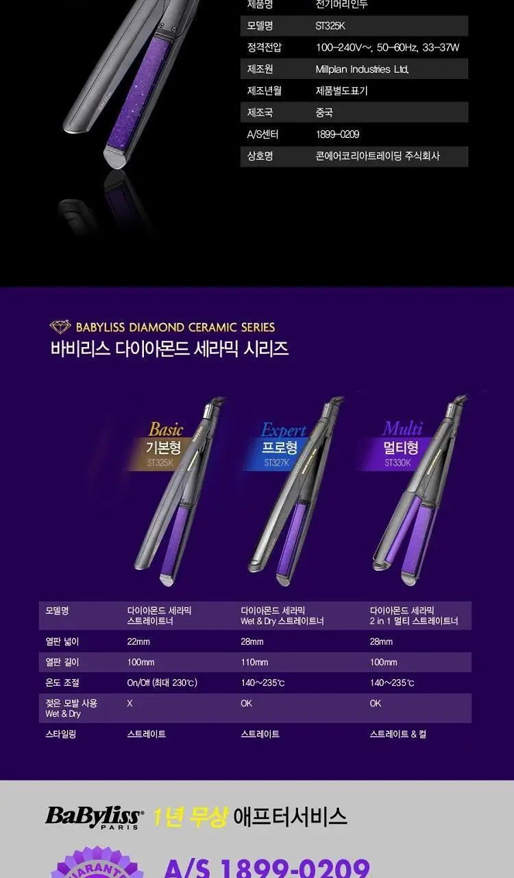 바비리스ST325K고데기 상세페이지 5