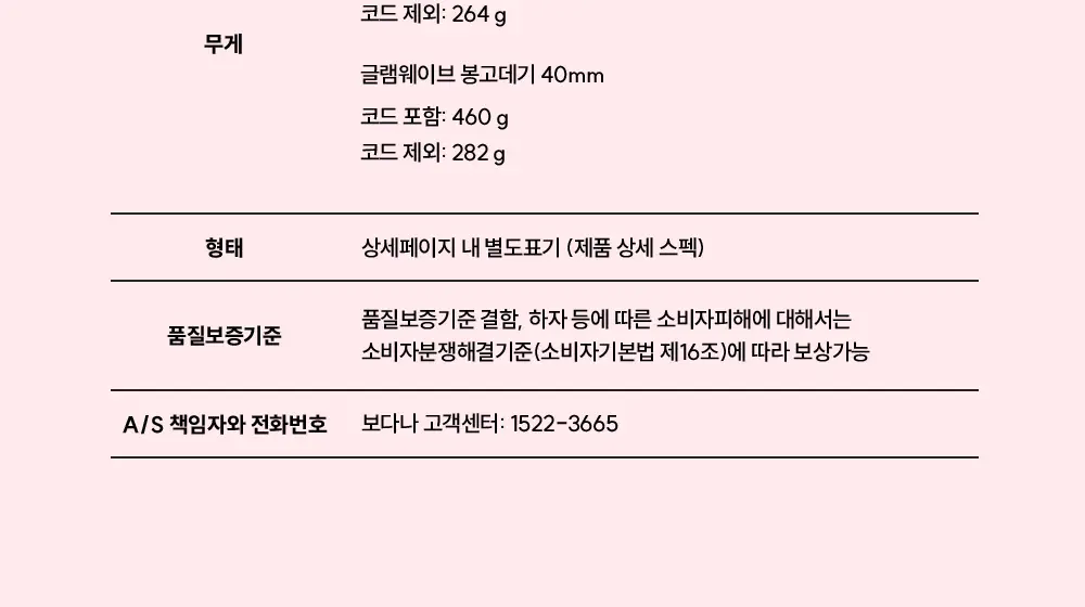 보다나 글램웨이브 봉고데기 프리볼트 36mm 6종 택1 상세페이지 33