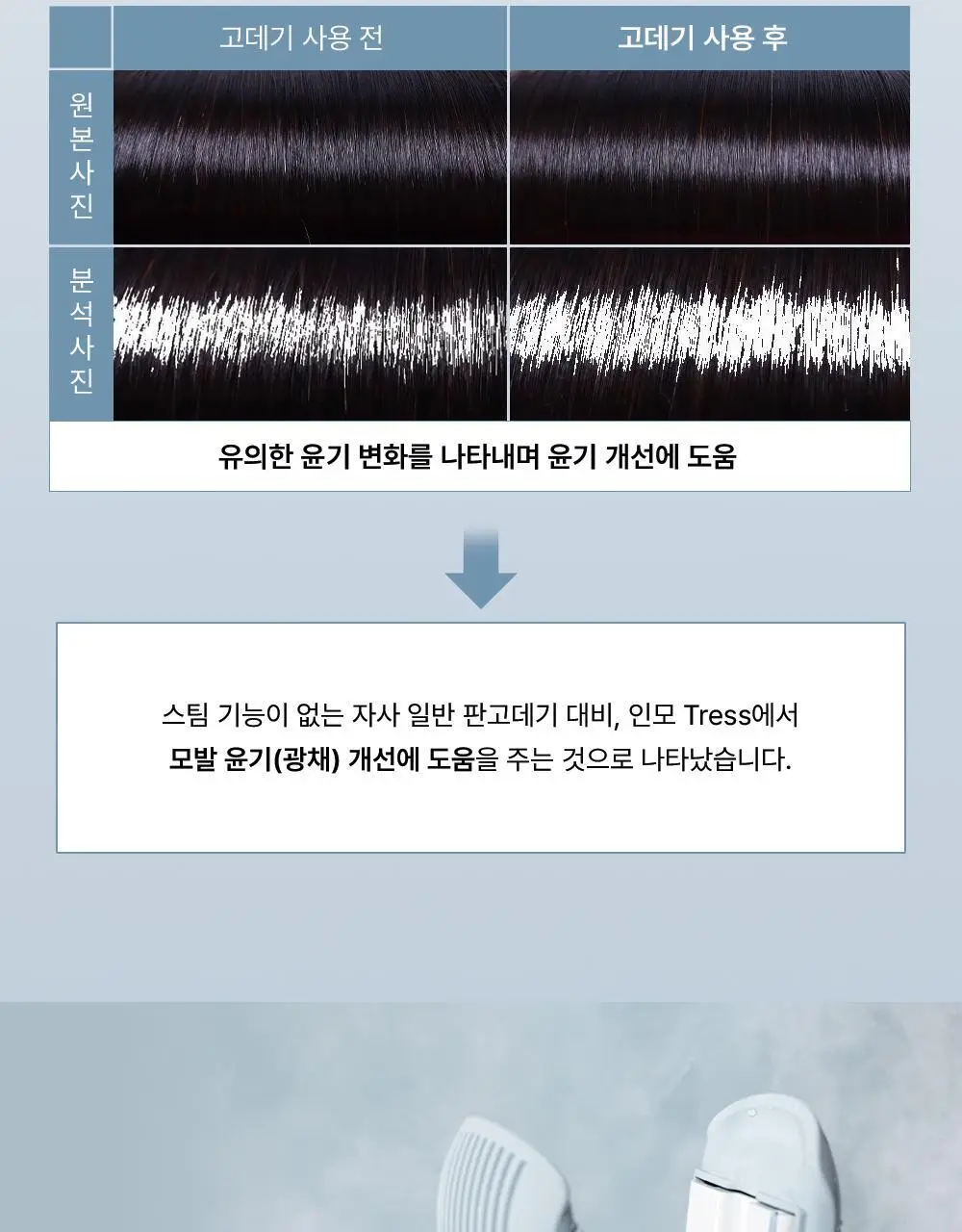 보다나 모이스처 스팀 와이드 판고데기 블루그레이 상세페이지 12