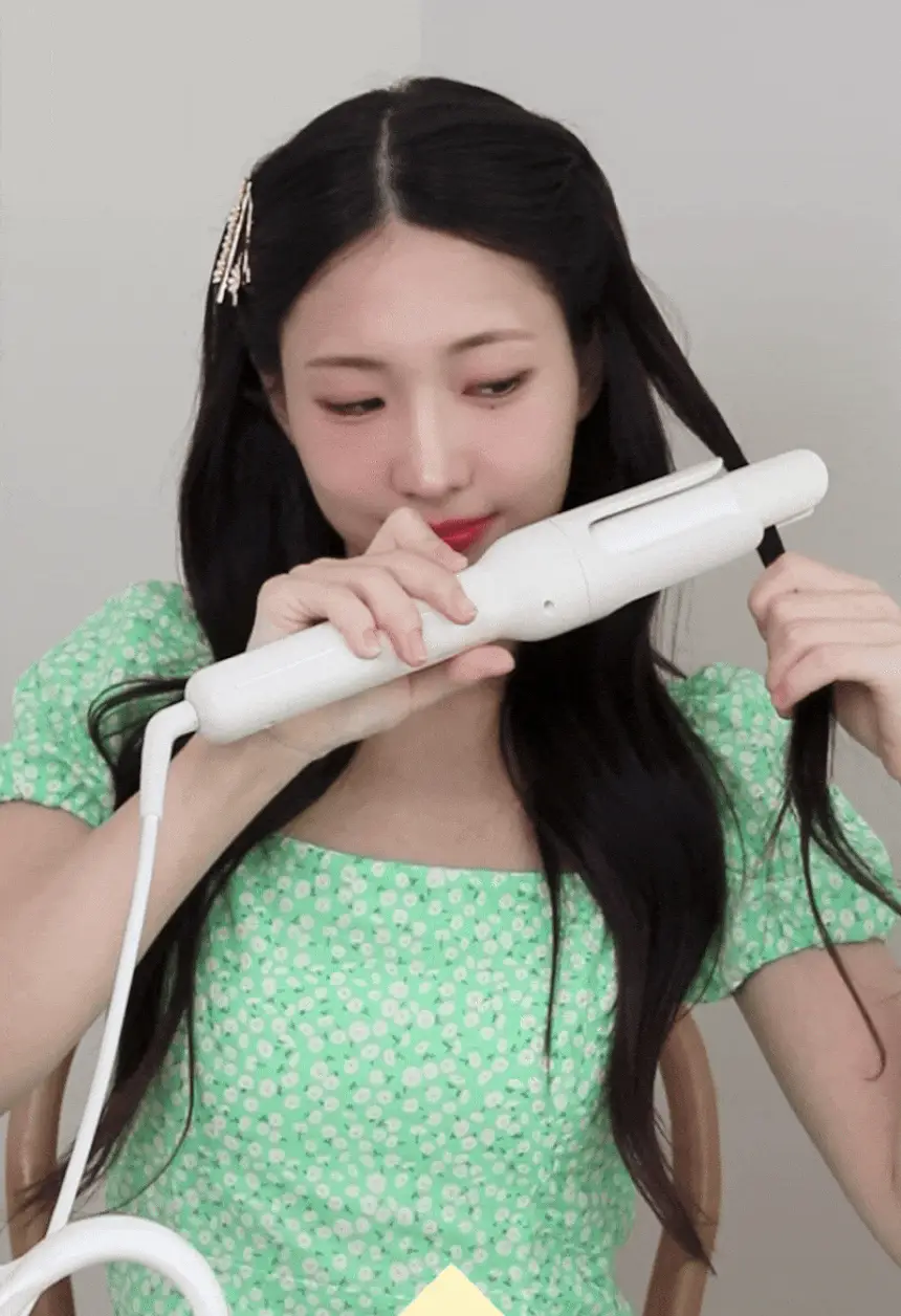 오아 데이지 오토 고데기 32mm 자동 회전 봉고데기 웨이브 아이롱 롤링 헤어 고데기 상세페이지 18