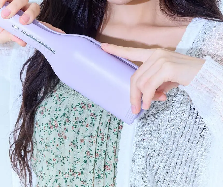 오아 이지 물결 고데기 웨이브 히피펌 볼륨 헤어 물결펌 고대기 프리볼트 상세페이지 5