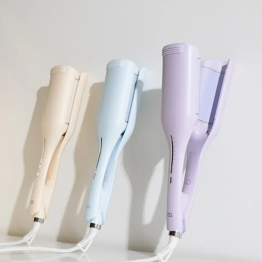 오아 이지 물결 고데기 웨이브 히피펌 볼륨 헤어 물결펌 고대기 프리볼트