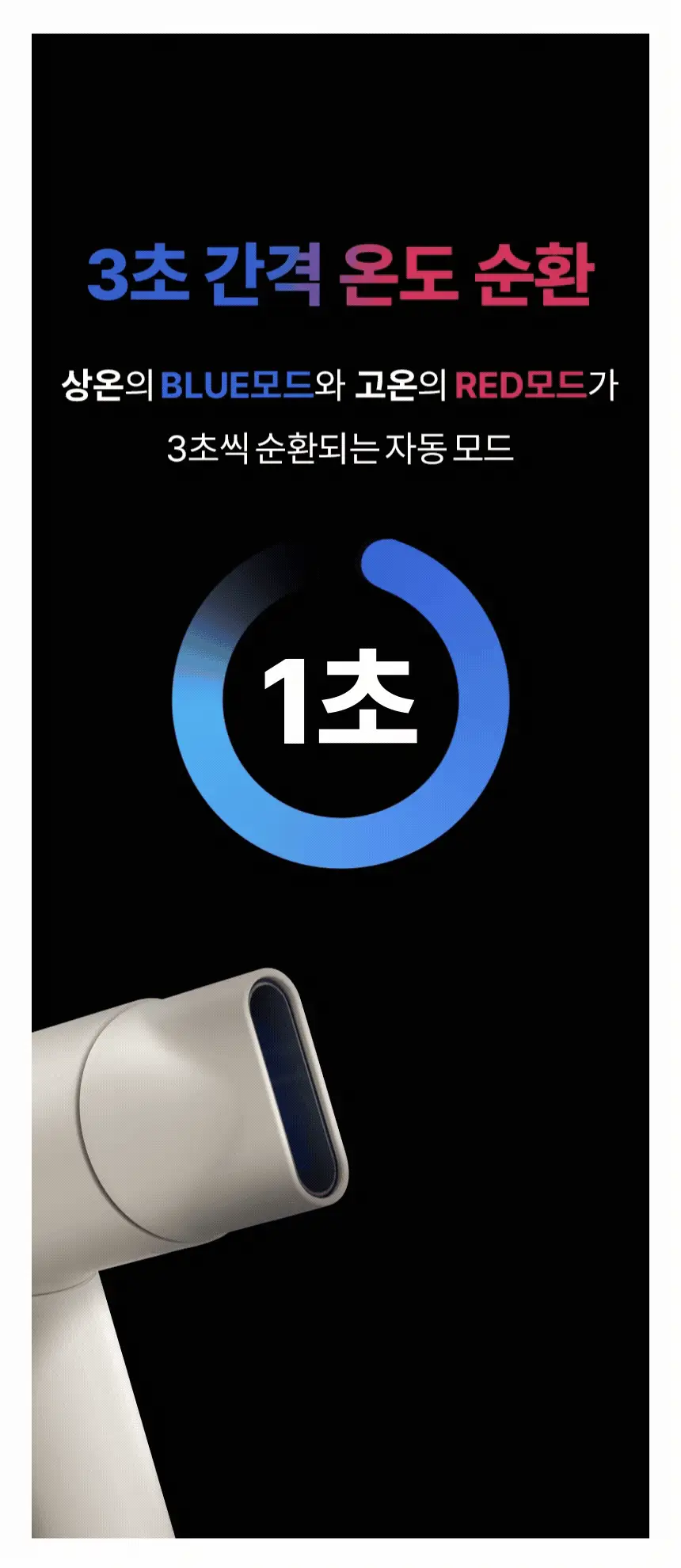 오아 소닉플로우 미니 드라이기 고속 BLDC 헤어 드라이어 음이온 초경량 휴대용 여행용 수영장 상세페이지 21