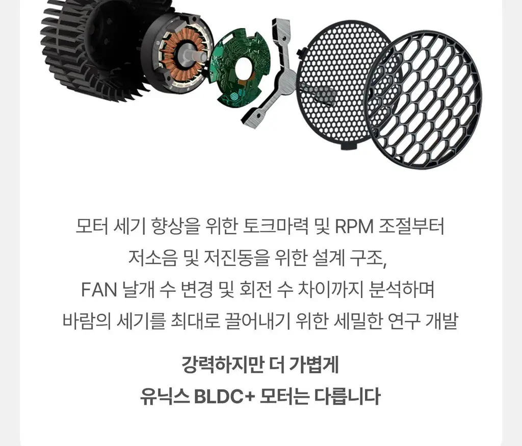유닉스 슈퍼D+ BLDC 접이식 드라이기 UN-B6011 상세페이지 10