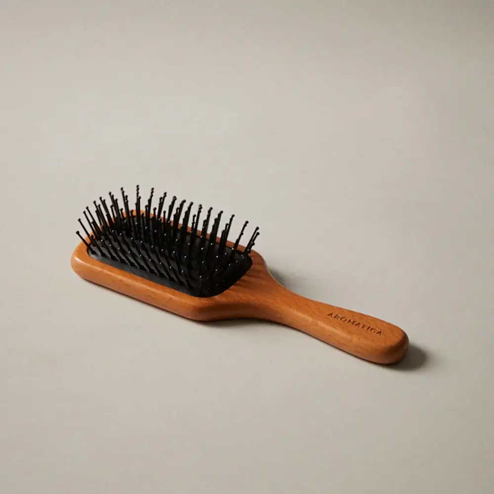 아로마티카 우든 스칼프 브러쉬 미디엄
