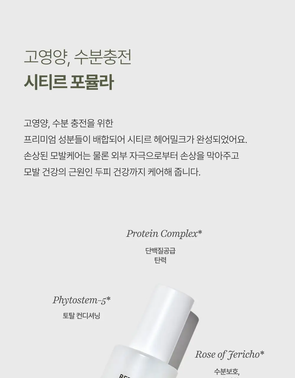 시티르 데일리 딥 케어 헤어 밀크 100ml 상세페이지 24